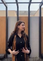 Noir Grace Black Kurta Pant Set - Image 2