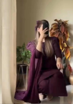 Wine Charm: Stylish Kurta, Pant, and Dupatta Set - Image 4